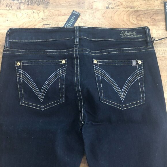 **NWT** Buffalo Dark Blue Denim Skinny Jeans Sz30 - Picture 4 of 8